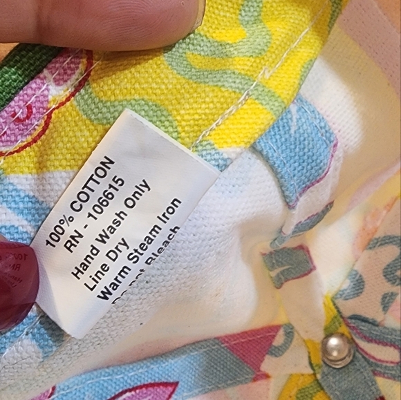 TWO'S COMPANY Women's Floral cotton Adjustable Baseball Cap OS - Picture 9 of 13